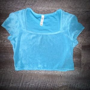 Alo Yoga Terry Cloth Crop Top